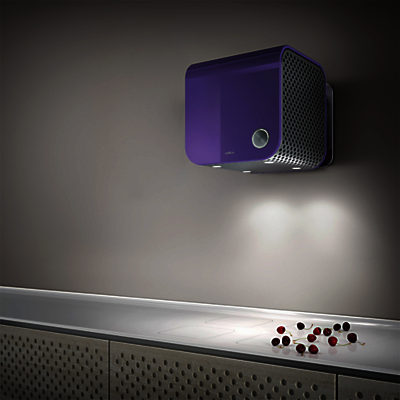 Elica 35cc Aspire Wall Mounted Cooker Hood, Lilac Elica 35cc Aspire Wall Mounted Cooker Hood, Lilac